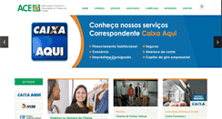 Desktop Screenshot of acetf.com.br