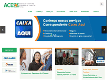 Tablet Screenshot of acetf.com.br